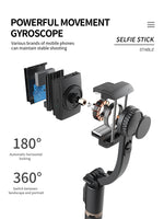 Single-Axis Q08 3-in-1  Gimbal wireless Camera Stabilizer