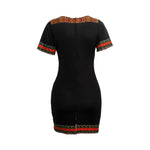 Women African printed dress