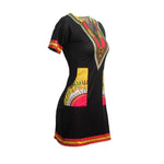 Women African printed dress