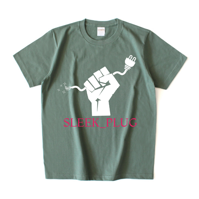 Sleek_Plug short sleeve T-shirt