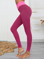 Wide Waist Running YOGA Leggings Seamless Slim - Sleek_plug