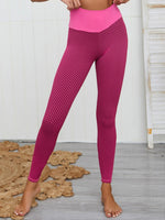 Wide Waist Running YOGA Leggings Seamless Slim - Sleek_plug