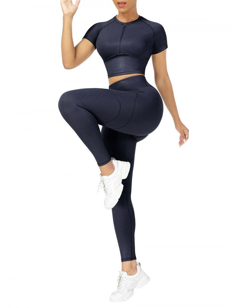 3D Print Shapewear Pants High Waist